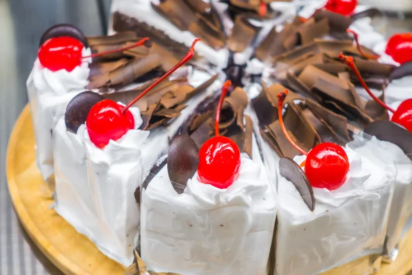 Delicioso bolo de chocolate — Fotografia de Stock