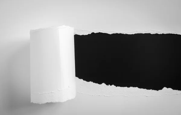 White Torn paper — Stock Photo, Image