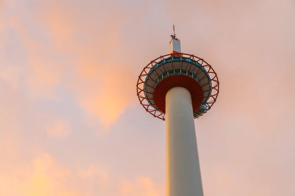 Japan Kyoto Tower .  ( Filtered image processed vintage effect. — Stock Photo, Image