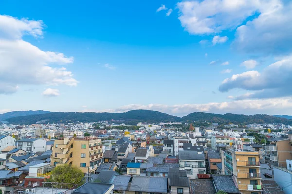 Kyoto, Japan - 8 December 2015: Traditionella hus i Kyoto, Ja — Stockfoto