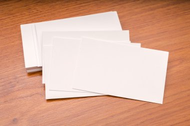 Kartvizit ahşap tablo