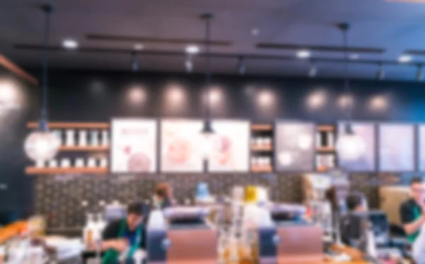 Coffee shop blur background — Stock Photo, Image