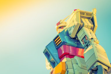 Boyutu Gundam performansları dışında Divercity Tokyo Plaza, Oda tam