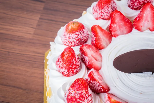 Tarta de helado de fresa —  Fotos de Stock