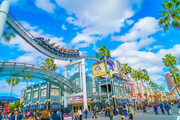 OSAKA, JAPAN - December 1, 2015: Universal Studios Japan (USJ). — Stock Photo, Image