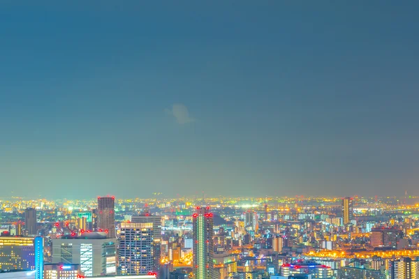 OSAKA, JAPÓN - 30 de noviembre de 2015: Osaka city view from Umeda s — Foto de Stock