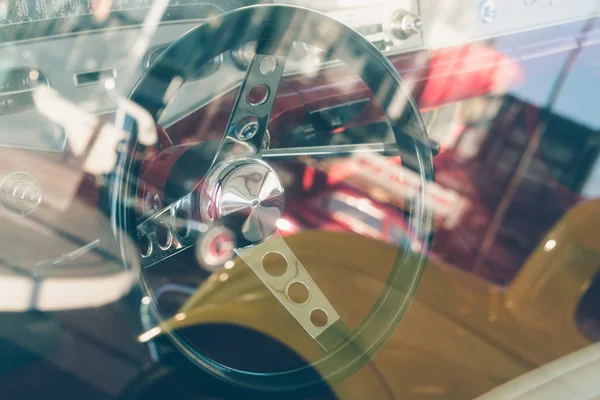 Auto d'epoca. (Immagine filtrata elaborata effetto vintage . ) — Foto Stock