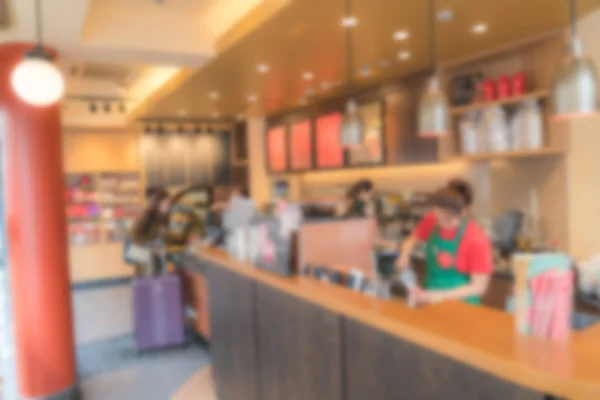 Coffee shop blur backgroun — Stock Photo, Image