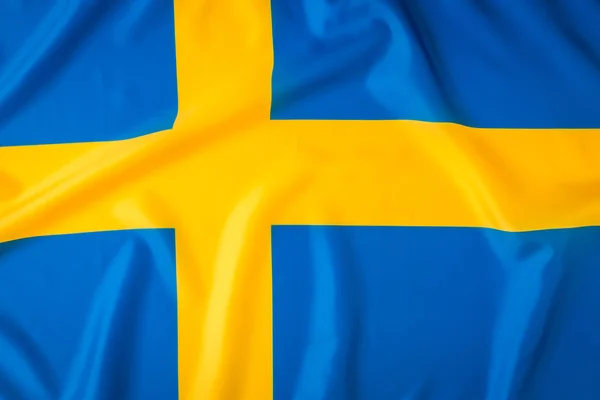 Vlag van Zweden., High definition-beelden — Stockfoto
