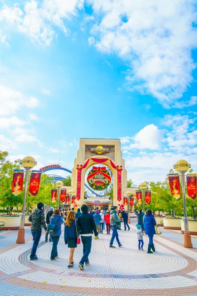 OSAKA, JAPAN - December 1, 2015: Universal Studios Japan (USJ). — Stock Photo, Image