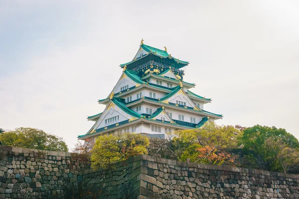 Osaka slott i Osaka Japan — Stockfoto