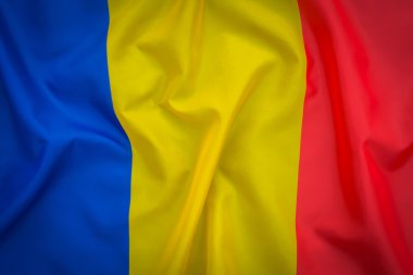 Romanya bayrakları., yüksek çözünürlüklü görüntüleri