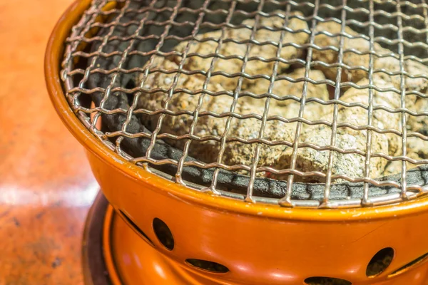 Empty hot barbecue grill . — Stock Photo, Image