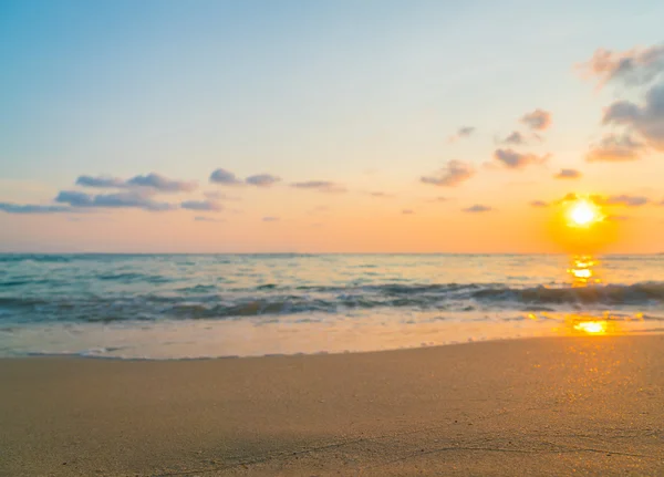 Puesta de sol sobre el mar — Foto de Stock