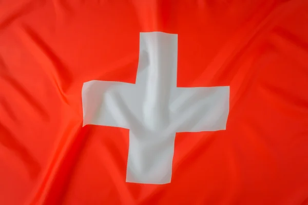 Vlajky Švýcarska., obrazy s vysokým rozlišením — Stock fotografie