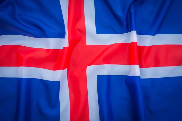 Banderas de Islandia., Imágenes de alta definición —  Fotos de Stock