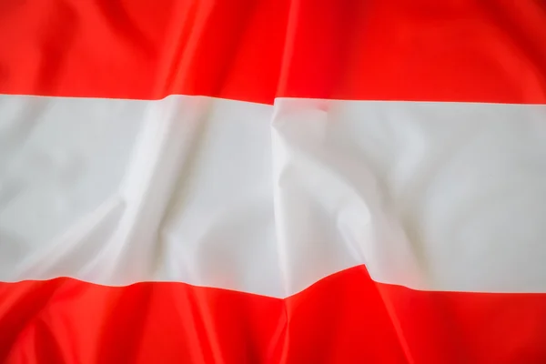 Ausztria zászlaja., nagy felbontású képeket — Stock Fotó