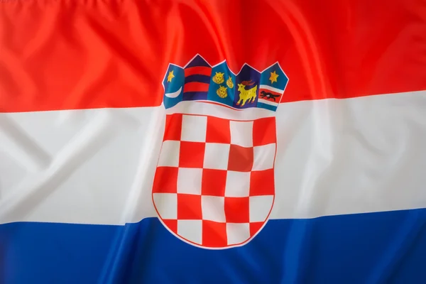 Bandera de Croacia., Imágenes de alta definición —  Fotos de Stock