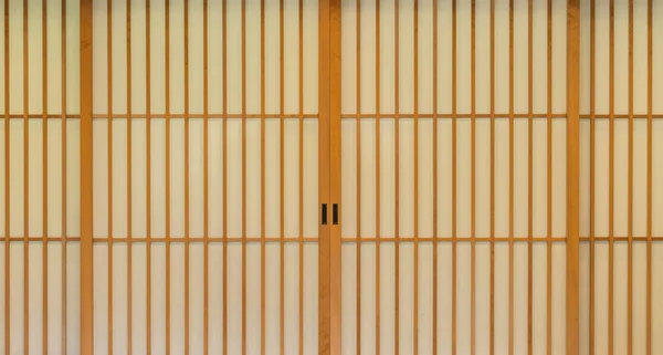 Ιαπωνικά συρόμενη πόρτα χαρτί . — Φωτογραφία Αρχείου