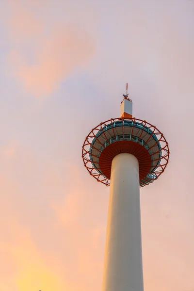 日本京都塔。（过滤的图像处理老式的影响. — 图库照片