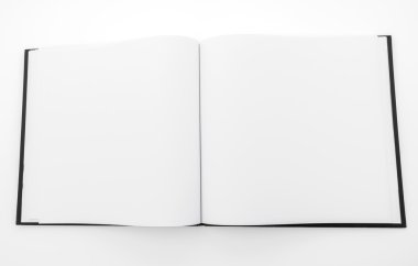 Boş katalog, broşür, dergiler, alay üzerinde beyaz backgrou kitap