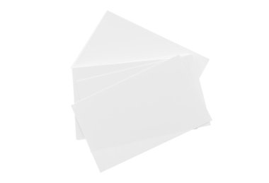 Beyaz arka plan üzerinde kartvizit .