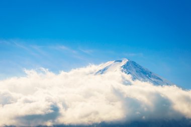 Dağ Fuji ile mavi gök, Japonya