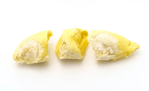 Durian Re di frutta su sfondo bianco . — Foto Stock