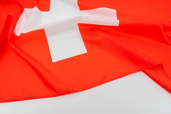 Imagem das bandeiras da Suíça  . — Fotografia de Stock