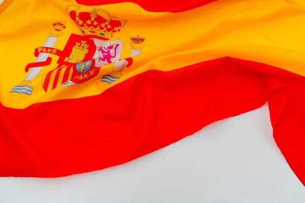 Bilden av flaggor av Spanien . — Stockfoto