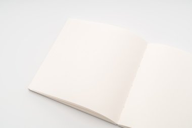 Boş katalog, broşür, dergiler, alay üzerinde beyaz backgrou kitap