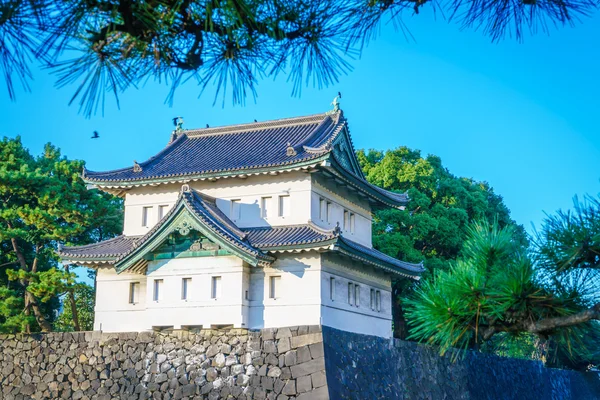 Tokyo, Japonya 'daki güzel imparatorluk sarayı. — Stok fotoğraf