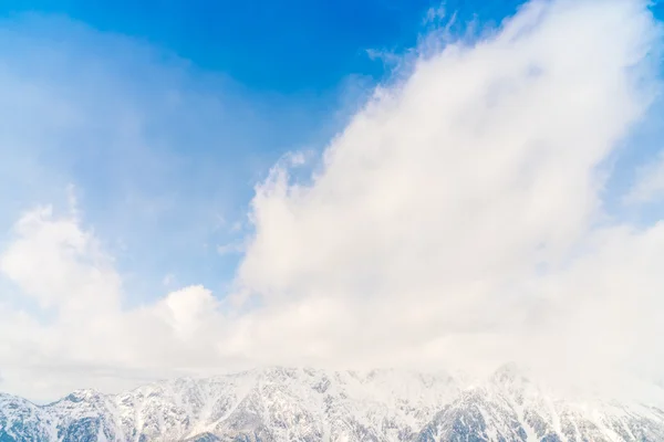 Japon Montagne d'hiver enneigée — Photo