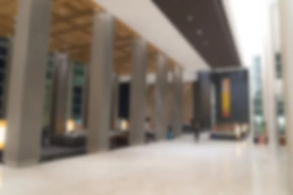 Abstract blur interior hotel lobby background — Stock Photo, Image