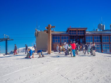Mammoth Lakes, Ca - 8 Kasım 2015, güzel gün mamut m
