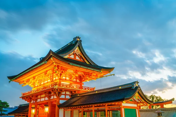 Fushimiinari Taisha Shrinetemple Kyoto, Japonya — Stok fotoğraf