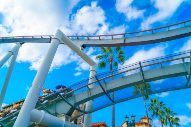 Osaka, Japonya - 1 Aralık 2015: Universal Studios Japonya (Usj). 