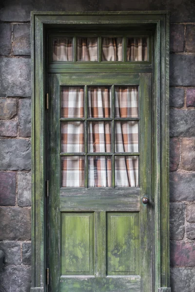 Porta antiga estilo retro   . — Fotografia de Stock