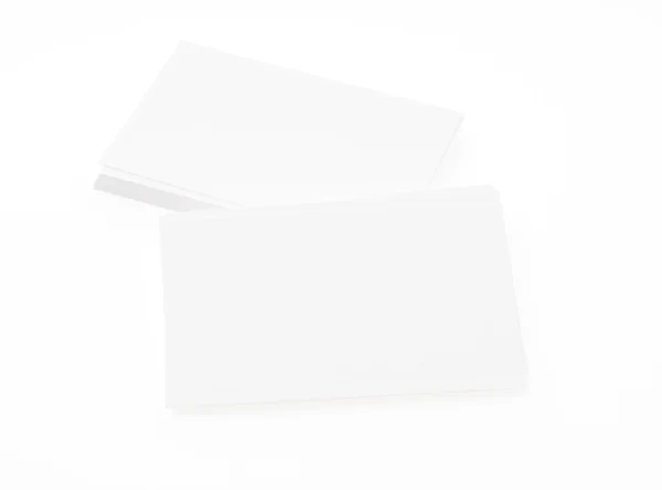 Business cards on white  background . — Stock Photo, Image