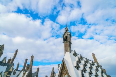 Osaka, Japonya - 1 Aralık 2015: Universal Studios Japonya (Usj). 