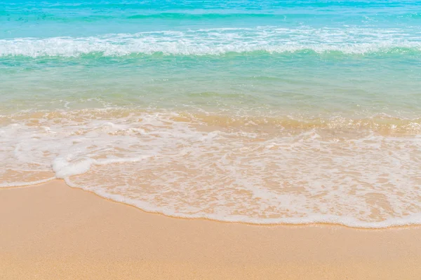 Fala morze piasek plaża — Zdjęcie stockowe