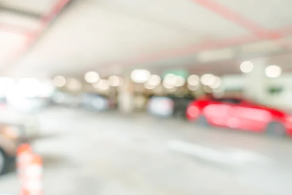 Abstract blur Parking garage . — Stock Photo, Image