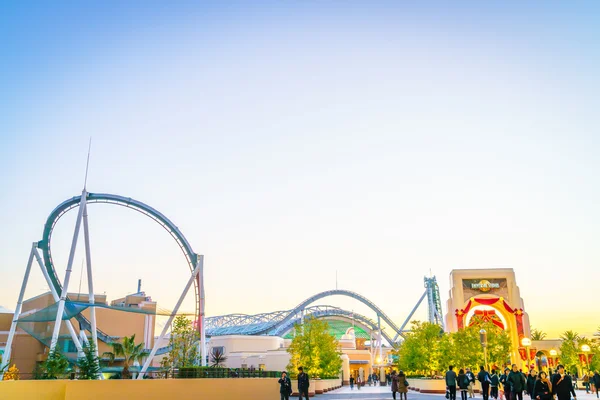 OSAKA, JAPAN - December 1, 2015: Universal Studios Japan (USJ). — Stock Photo, Image