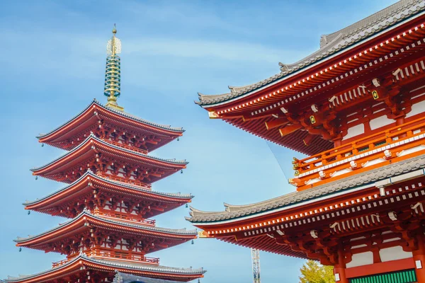 Sensoji-ji templet i Asakusa Japan — Stockfoto