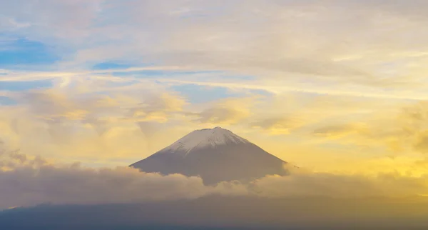 Monte Fuji por do sol, Japão — Fotografia de Stock