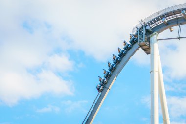 Osaka, Japonya - 1 Aralık 2015: Universal Studios Japonya (Usj). 