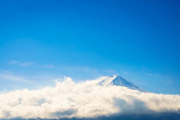 Fuji Montanha com céu azul, Japão — Fotografia de Stock