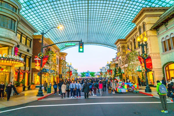 OSAKA, JAPÓN - 1 de diciembre de 2015: Universal Studios Japan (USJ ). — Foto de Stock