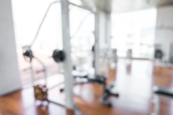 Abstrato borrão Fitness center com equipamentos de treinamento  . — Fotografia de Stock