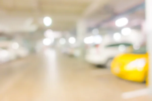 Abstract blur Parking garage . — Stock Photo, Image